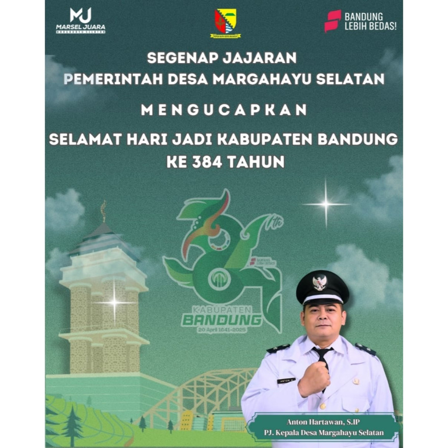 HARI JADI KABUPATEN BANDUNG KE 384 TAHUN